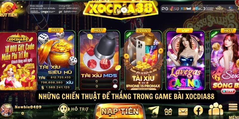 Game Bài xocdia88 - Đỉnh Cao Giải Trí Cá Cược Trực Tuyến 3 Những chiến thuật để thắng trong Game Bài xocdia88